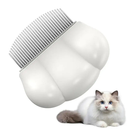 Peigne de toilettage confortable pour petits animaux, peigne anti-puces et anti-poux, brosse universelle pour démêler les poils des chiens et lapins.