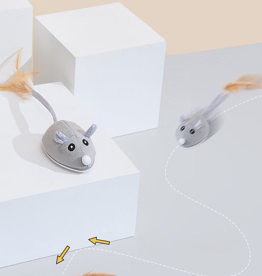 Jouet électrique intelligent pour animaux de compagnie à chargement automatique