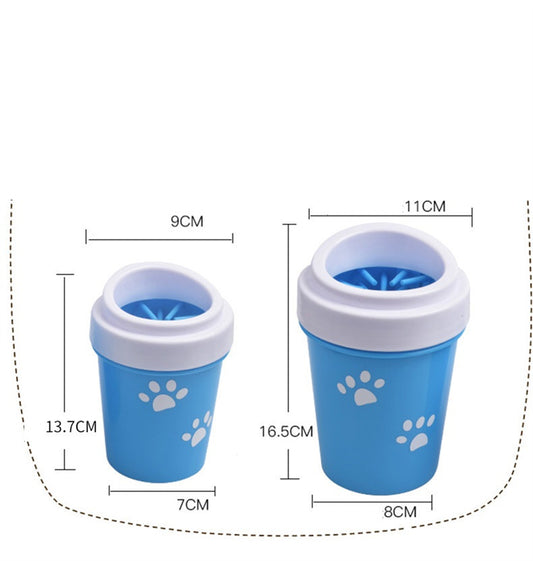 Produits de nettoyage pour les pattes des chiens en silicone