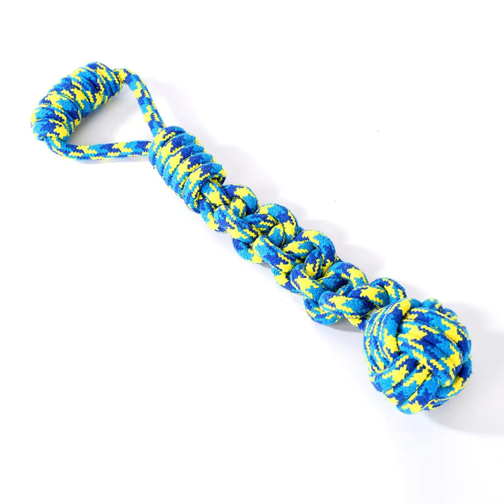 MQUMD Dog Rope Toy Indestructible Cotton Ropes Dog Toy Dental Cleaning and Teeth Care Dog Toy Heavy Duty Dog Chew Toy Interactive Tug of War Pet Toy for Large/Medium Chewers Dog