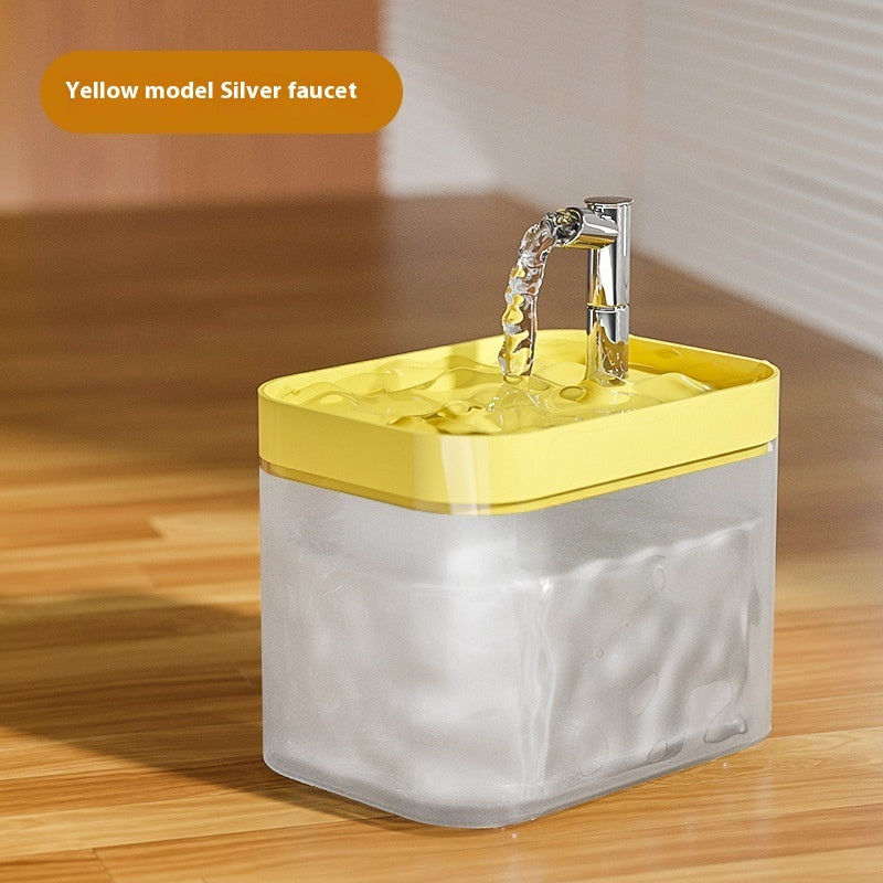 Cat Water Fountain Automatic Circulation Flow Water Fountain Kitten Drinking Water Apparatus