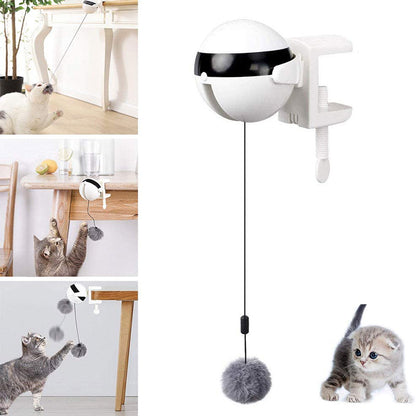 Balle interactive électrique à levage automatique pour chat