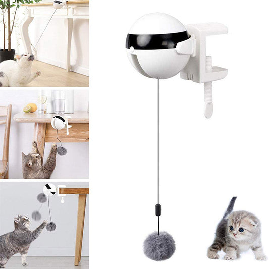 Balle interactive électrique à levage automatique pour chat