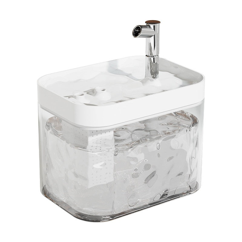 Cat Water Fountain Automatic Circulation Flow Water Fountain Kitten Drinking Water Apparatus