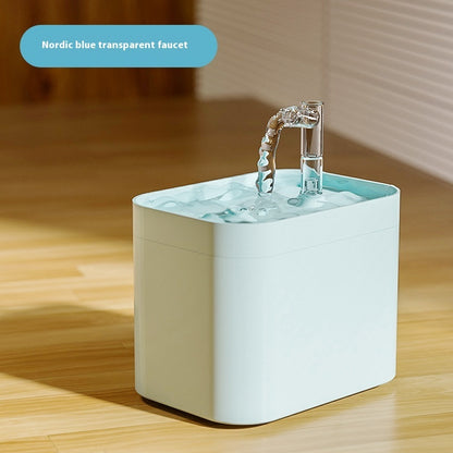 Cat Water Fountain Automatic Circulation Flow Water Fountain Kitten Drinking Water Apparatus