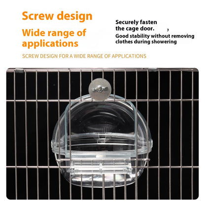 Baignoire pour perroquets à brancher