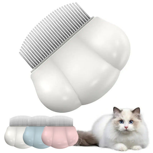 Peigne de toilettage confortable pour petits animaux, peigne anti-puces et anti-poux, brosse universelle pour démêler les poils des chiens et lapins.