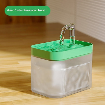 Cat Water Fountain Automatic Circulation Flow Water Fountain Kitten Drinking Water Apparatus
