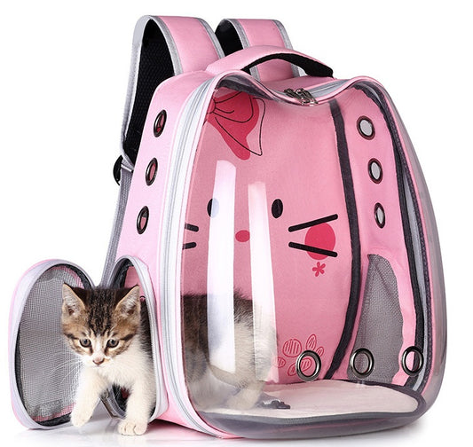 Accessoires pour animaux de compagnie Sac à dos pour animaux de compagnie Sac pratique et spacieux Sac à bandoulière respirant pour chat et chien