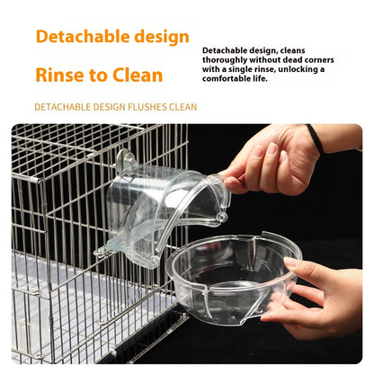 Baignoire pour perroquets à brancher